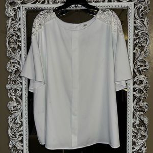 CATOS white dress blouse